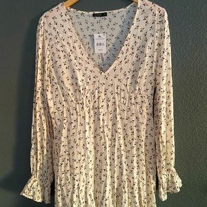 Cotton on floral dress